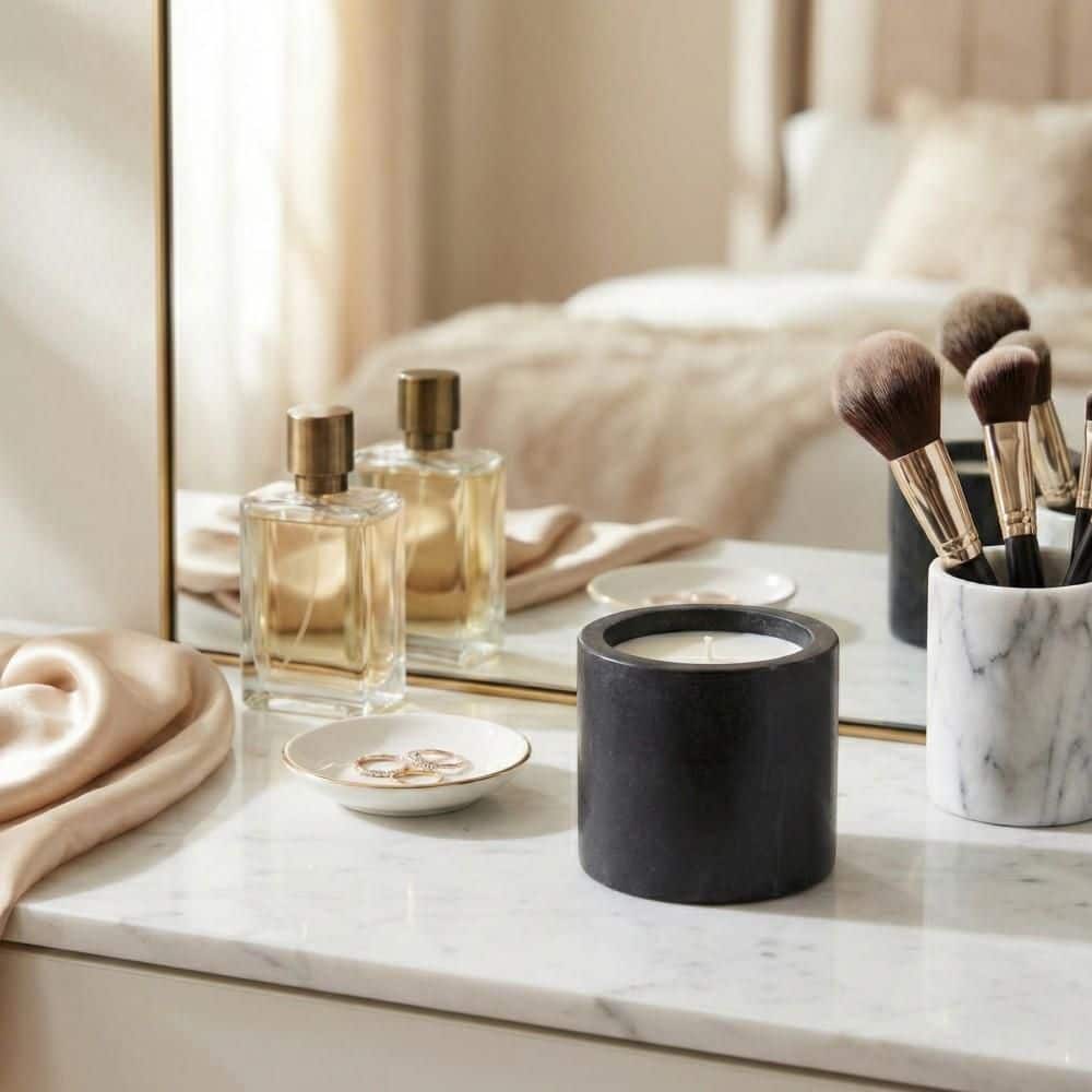 4.25 in. Gray/ Black Oud and Tobacco 1 Wick Candle price history on PriceWatchPro