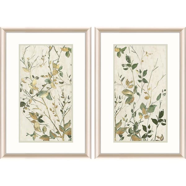 Black 2 Piece Framed Giclee Nature Art Print 32 in. x 20 in.