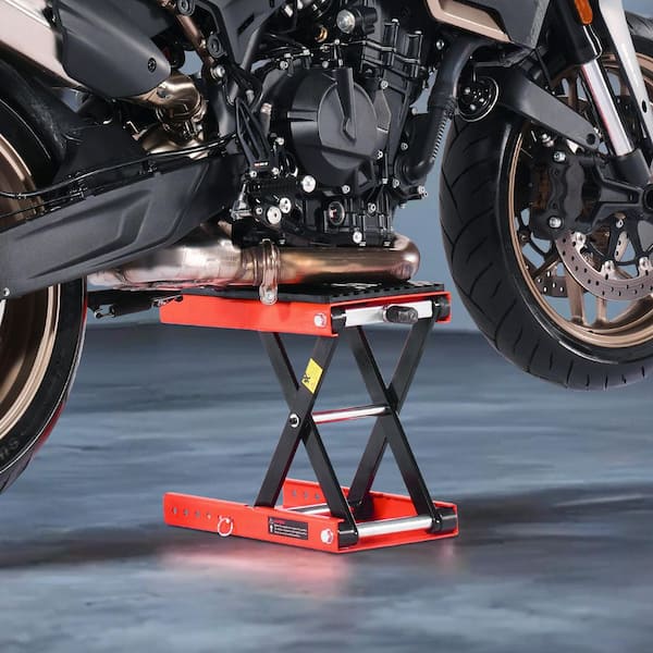 VEVOR Motorcycle Lift with 1200 lbs. Capacity, Wide Deck Scissor
