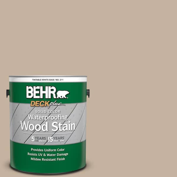 BEHR DECKplus 1 gal. #ECC-20-1 Canyon View Solid Color Waterproofing Exterior Wood Stain