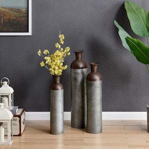Barnyard Lane Galvanized Vase (Set of 3)