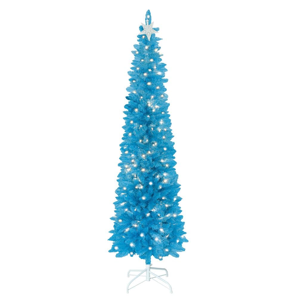 6 ft. Pre-Lit Curved Top Artificial Christmas Tree with Warm White Light and Star price history on PriceWatchPro