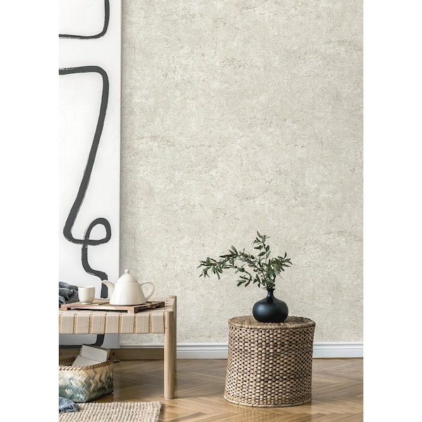 Colt Beige Stone Cement Textured Non-Pasted Non-Woven Wallpaper Sample