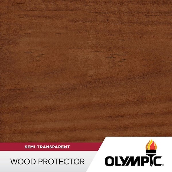Wood Protector 1 gal. ST-2022Russet Exterior Semi-Transparent Stain Plus Sealer in One