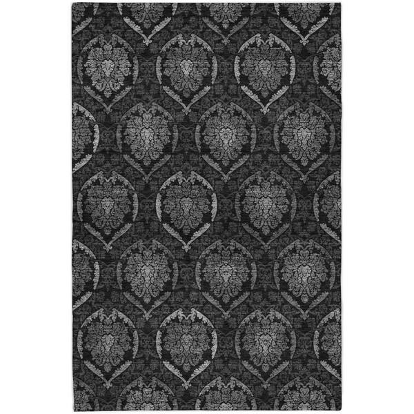 Dream Shag Premium Machine Washable Abstract ADS809 Gray 10 ft. x 14 ft. Area Rug