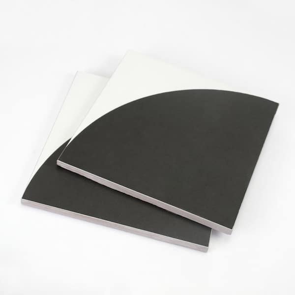 Luna 8 in. x 8 in. Domino Matte Porcelain Tile (5.04 sq. ft/case)
