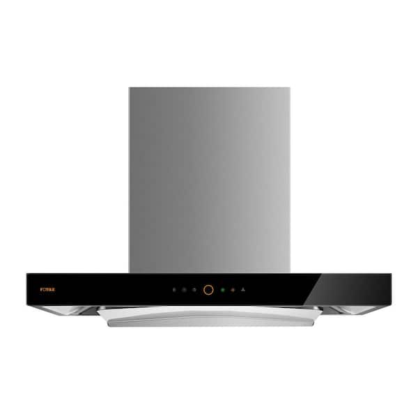 Perimeter 36 in. 1200 CFM Ducted Wall Mount Range Hood in Stainless Steel with Capture Shield Technology