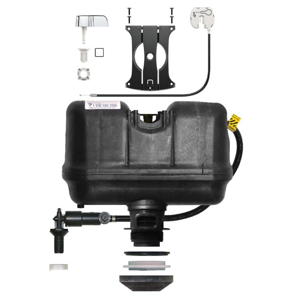 Replacement System for 501-B Series with Flush Handle Tank Flushometer in black price history on PriceWatchPro
