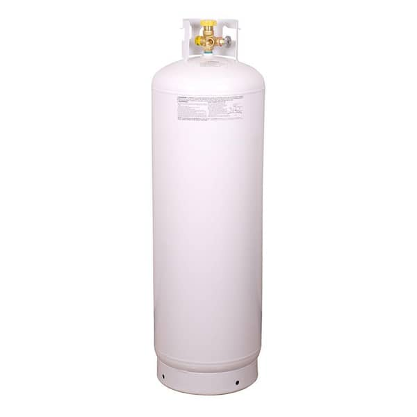 Worthington Pro Grade 100 lb. Empty Steel Propane Cylinder with Multi-Valve