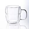 MasterPRO 15.2 fl. oz. Clear Glass Mugs (Set of 2) MPUS60306 - The