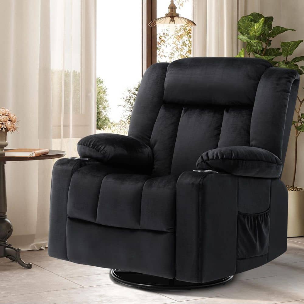 ComHoma Recliner Chair Massage Rocker 360° Swivel Lazy Boy