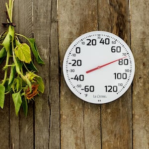 A0KF Wall Hang Thermometer Indoor Outdoor Garden House