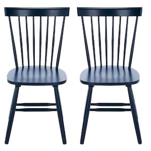 Riley Navy Spindle Back Dining Chair (Set of 2)