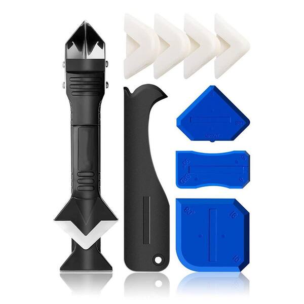 4 In. Super Compact Heavy-Duty Drip-Free Caulk Gun for 10 Oz Tubes