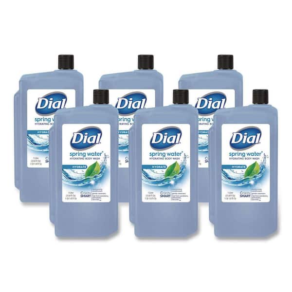 1,000 mL Body Wash Refill for Liquid Dispenser, Spring Water, 8/Carton