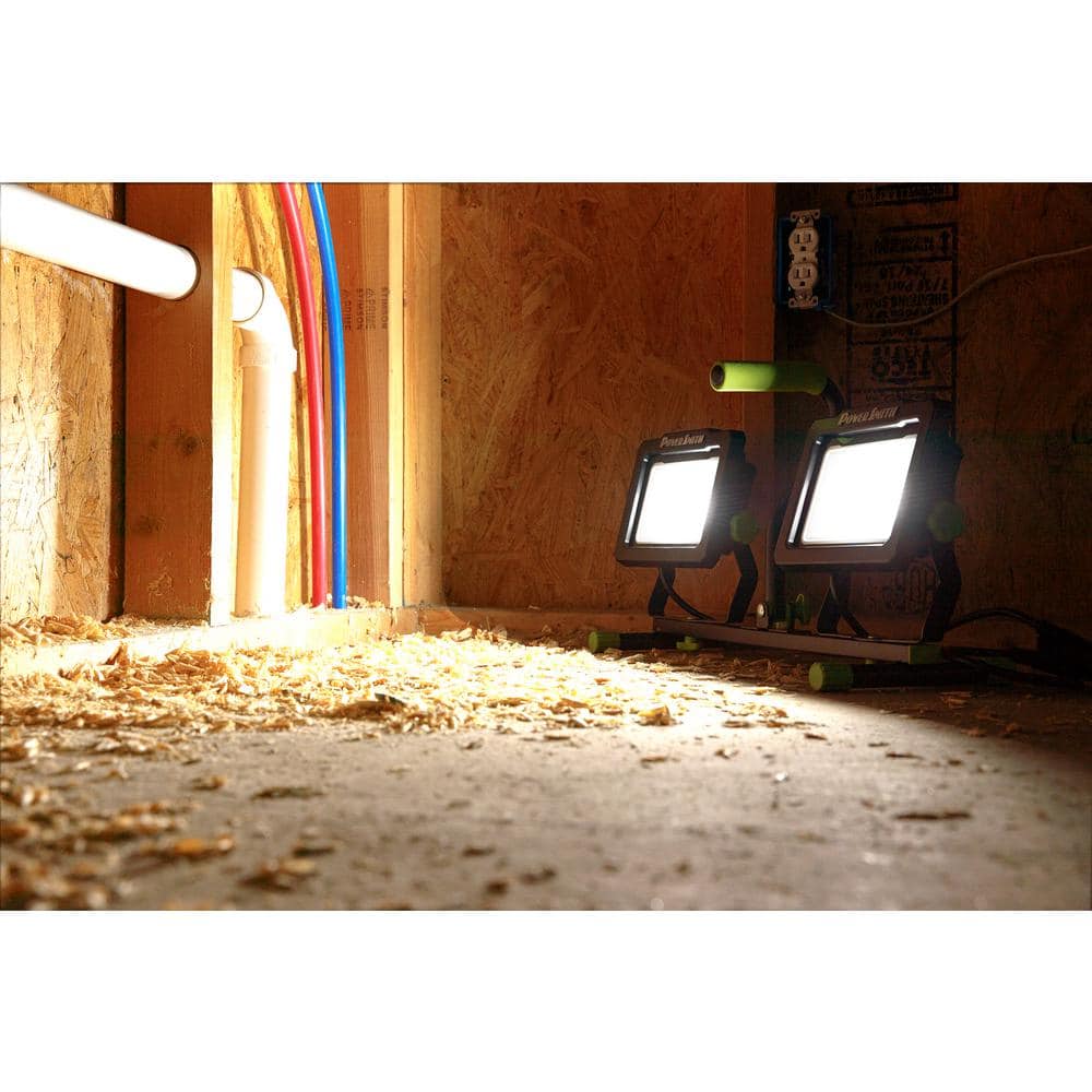 PowerSmith 14000 Lumen LED Work Light with Adjustable Tripod