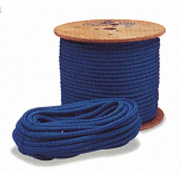T.W. Evans Cordage 0.5-in x 150-ft Braided Polyester Rope (By-the-Roll)