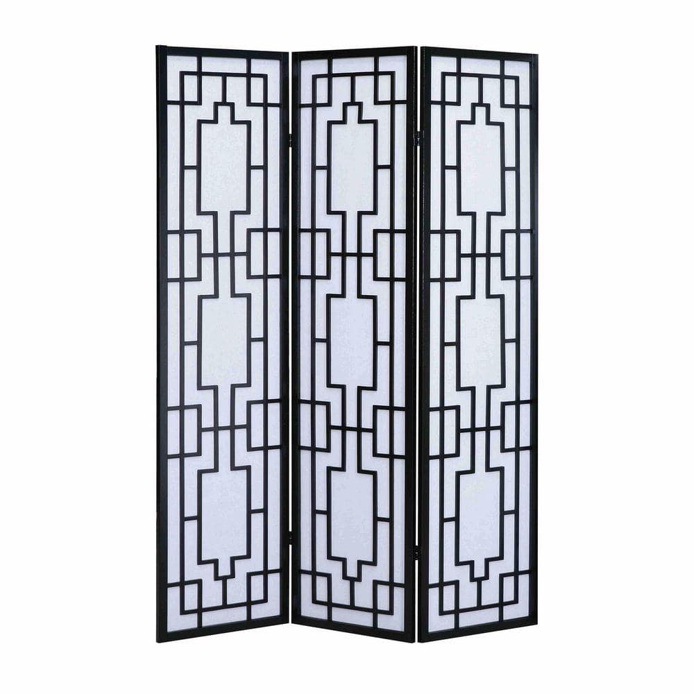 Avex 70 in. Wood Garden Fence 3-Panel Folding Privacy Screen