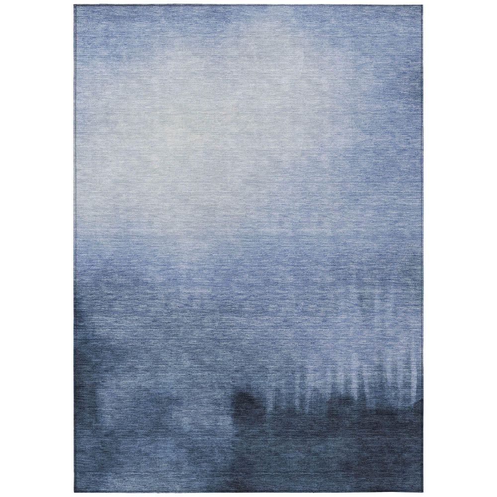Chantille Machine Washable Indoor/Outdoor Abstract ACN2420 Navy 10 ft. x 14 ft. Area Rug price history on PriceWatchPro