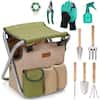 10-Piece Gardening Tool Set with Tote