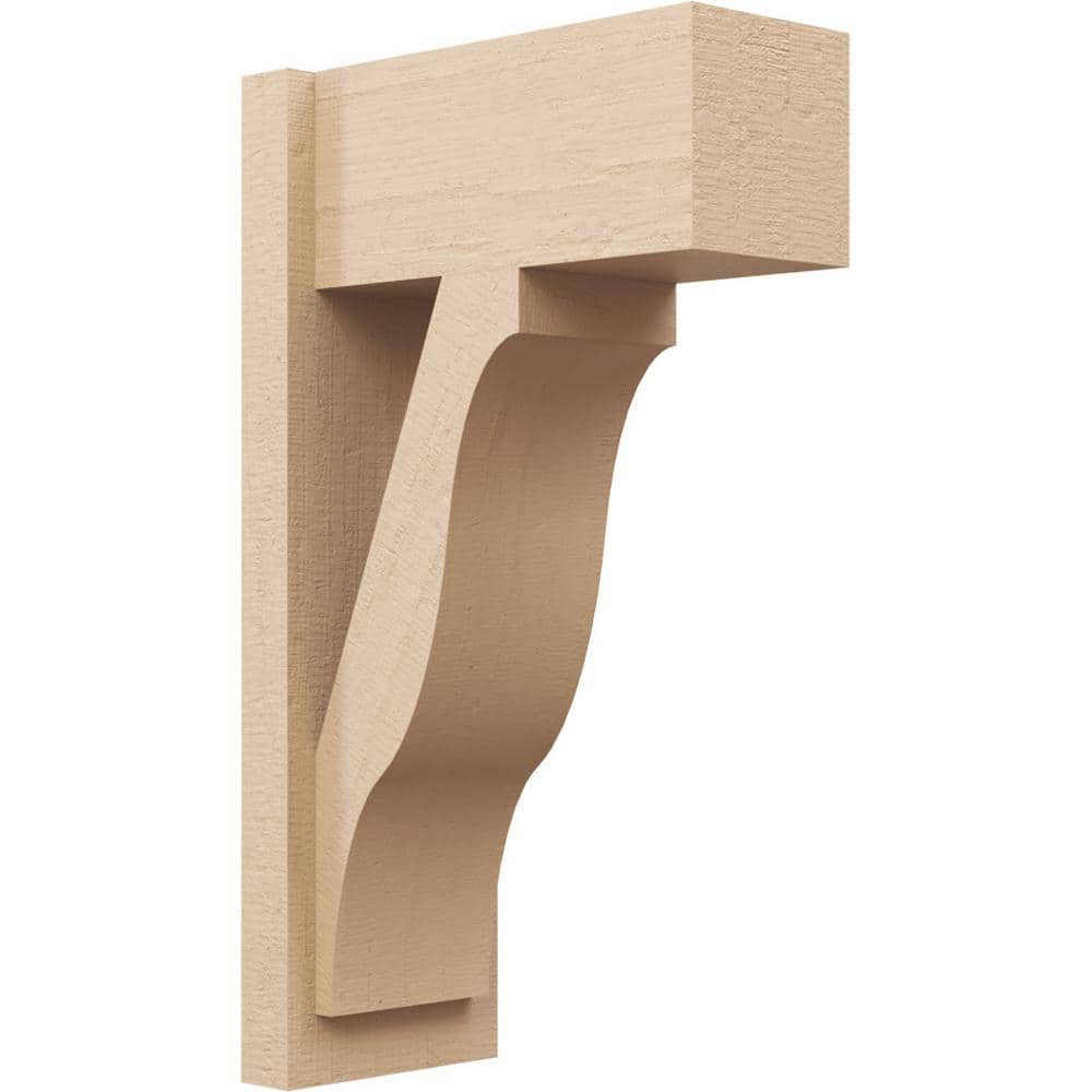 8 in. x 28 in. x 16 in. Funston Block Rough Cedar Woodgrain Timberthane Polyurethane Outlooker, Primed Tan price history on PriceWatchPro