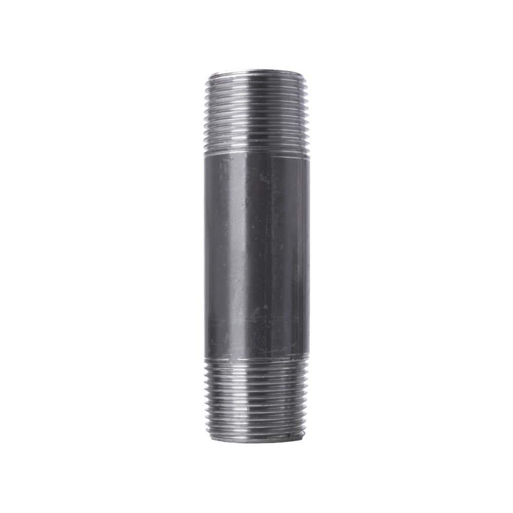 1 in. x 4-1/2 in. Black Steel Nipple price history on PriceWatchPro