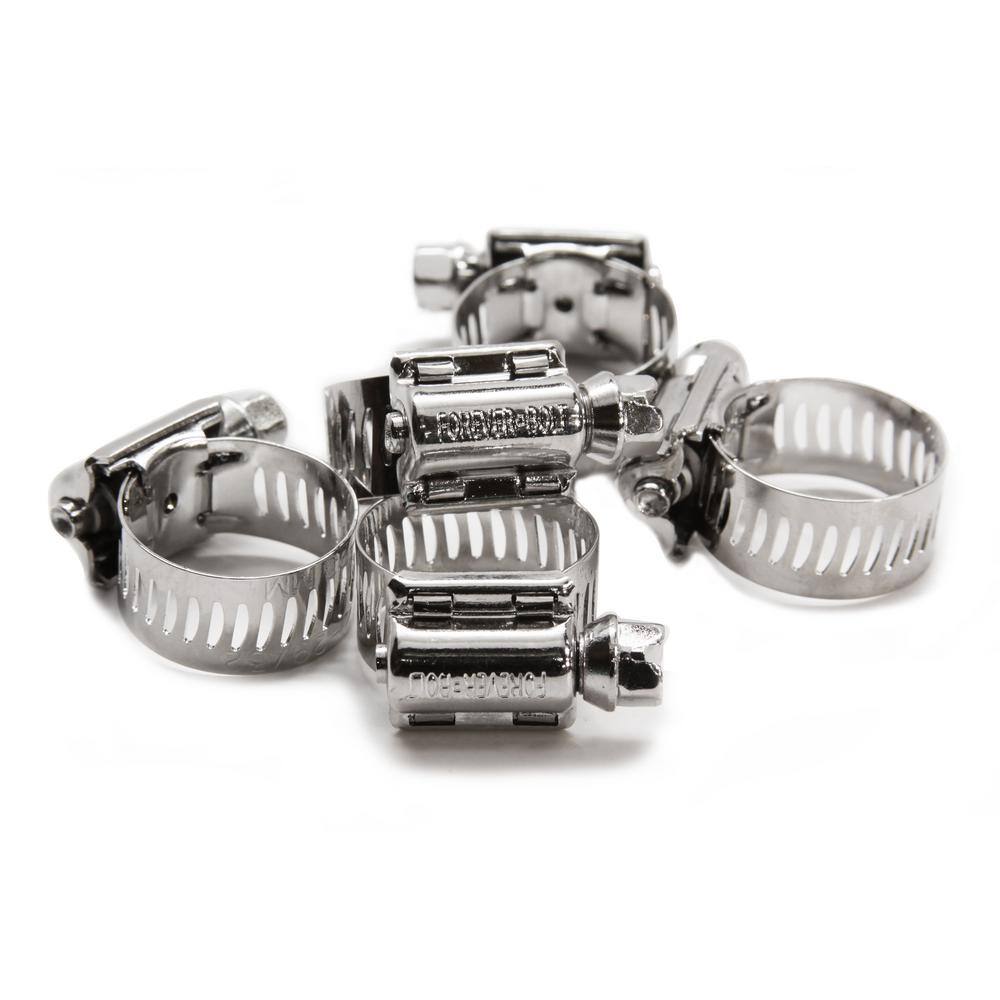 Marine Grade 300 Series Stainless Steel, SAE #8 Worm Gear Hose Clamp treated with NL-19 price history on PriceWatchPro
