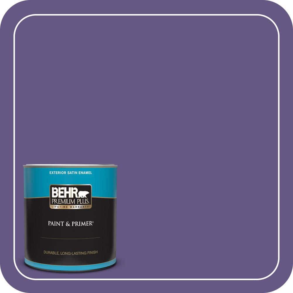 1 qt. #640B-7 Berry Jam Satin Enamel Exterior Paint & Primer price history on PriceWatchPro