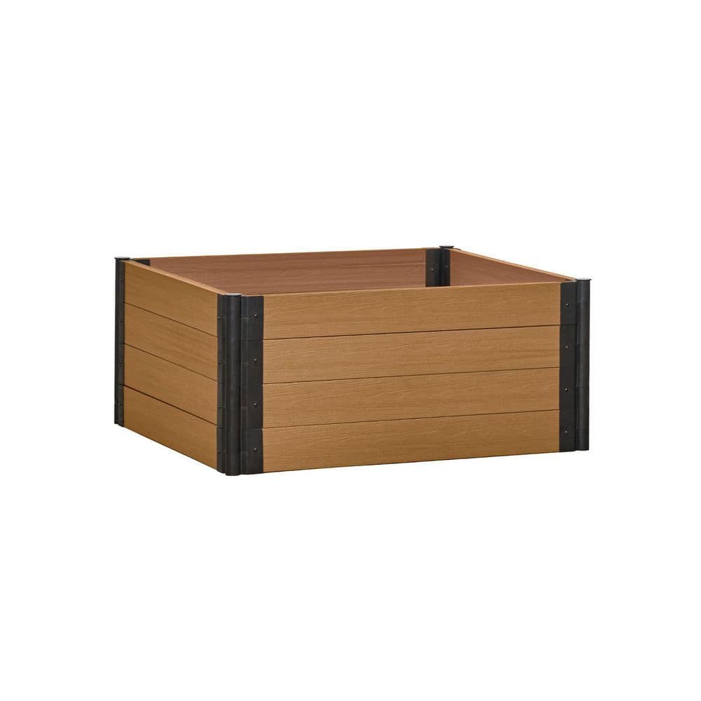 Red Cedar GardenBlox Composite Garden Bed 48 in. L x 48 in. W x 22 in. H price history on PriceWatchPro