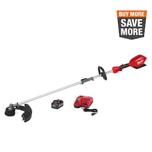M18 FUEL 18V Lithium-Ion Brushless Cordless String Trimmer with QUIK-LOK Attachment Capability and 8.0 Ah Battery