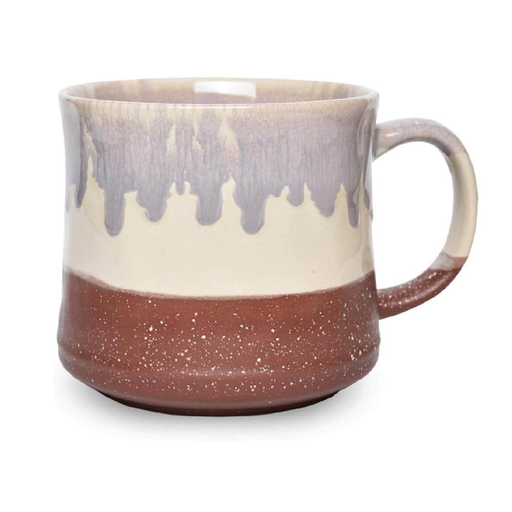 Aoibox 15 oz. Large Ceramic Coffee Mug with Cork Bottom and Spill