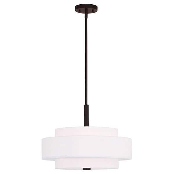Meridian 4 Light Bronze Pendant