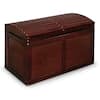 Cherry wood outlet toy chest