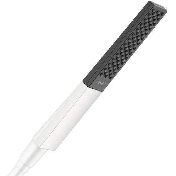 Hansgrohe Rainfinity 1-Spray Wall Mount Handheld Shower Head 2.5 GPM in Matte White