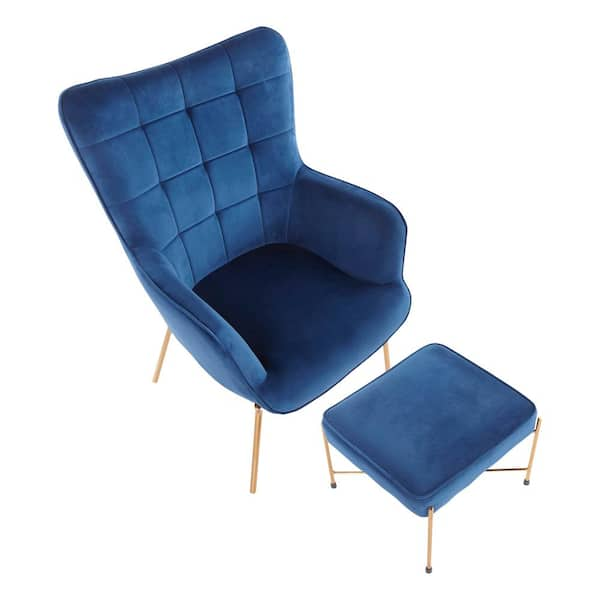 tedeschi lounge chair and ottoman