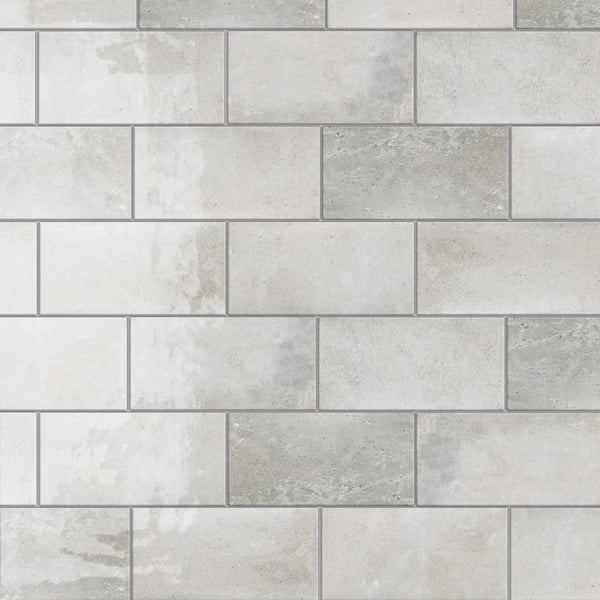 Camden Grey 4 in. x 8 in. Ceramic Wall Tile (11.5 sq. ft. /Case)