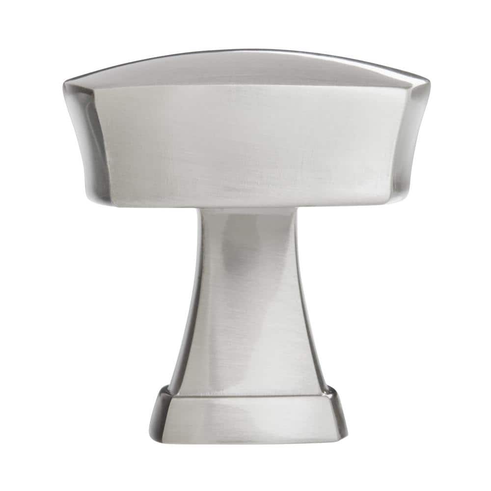 Satin Nickel Brushed Square Cabinet Knob 10-Pack