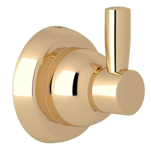Holborn Single Robe Hook In English Gold