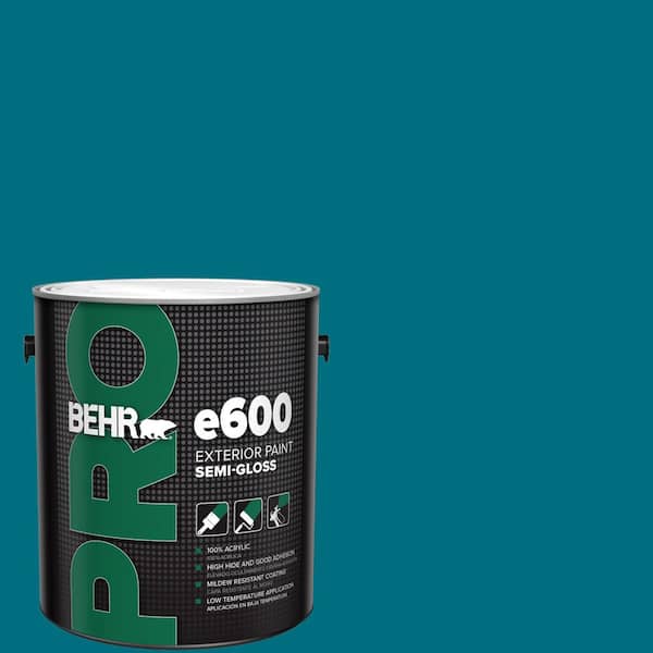 BEHR PRO 1 gal. #MQ4-54 Coastal Jetty Semi-Gloss Exterior Paint