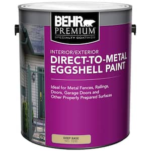 1 gal. Deep Base Eggshell Direct to Metal Interior/Exterior Paint