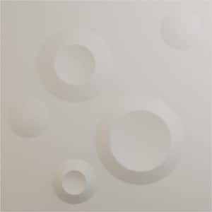 19 5/8 in. x 19 5/8 in. Cole EnduraWall Decorative 3D Wall Panel, Satin Blossom White (Covers 2.67 Sq. Ft.)
