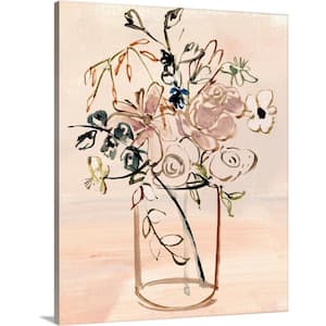 "Tangled Beauty I" by Annie Warren 1-Piece Museum Grade Giclee Unframed Country Art Print 14 in. x 11 in.
