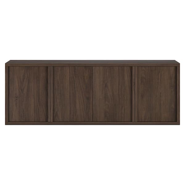 Savin 68 in. Alder Brown TV Stand Fits TV's up to 75 in.