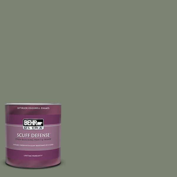 1 qt. #ICC-77 Sage Green Matte Interior Paint & Primer