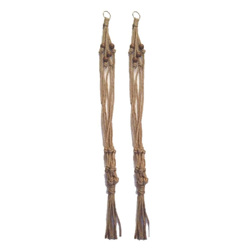 42 in. All Natural Jute Plant Hanger (2-Pack) price history on PriceWatchPro