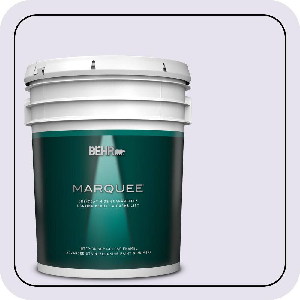 5 gal. #640A-1 Soft Iris Semi-Gloss Enamel Interior Paint & Primer price history on PriceWatchPro