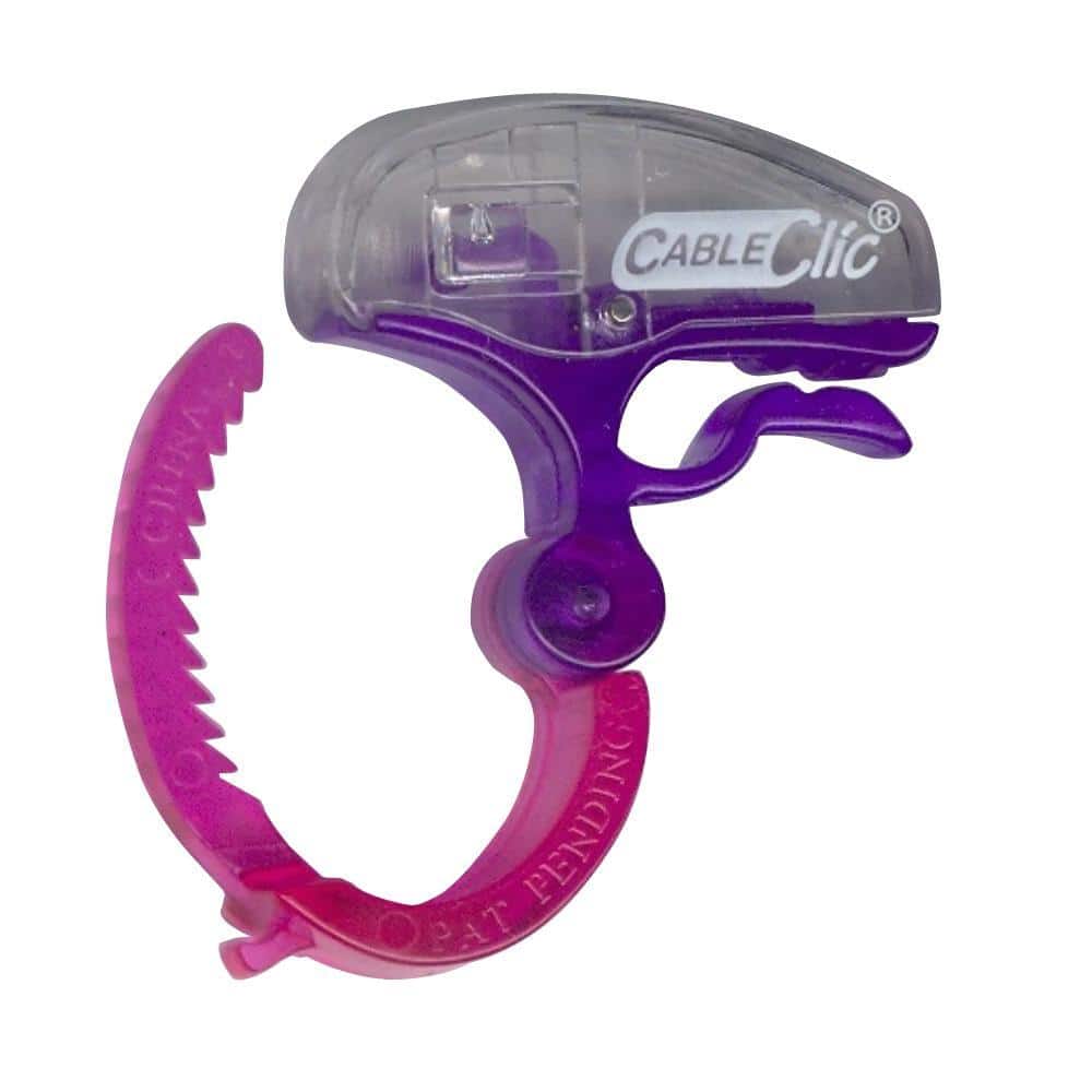 CABLE CLIC Micro Cable Clic Pink KR0140U The Home Depot