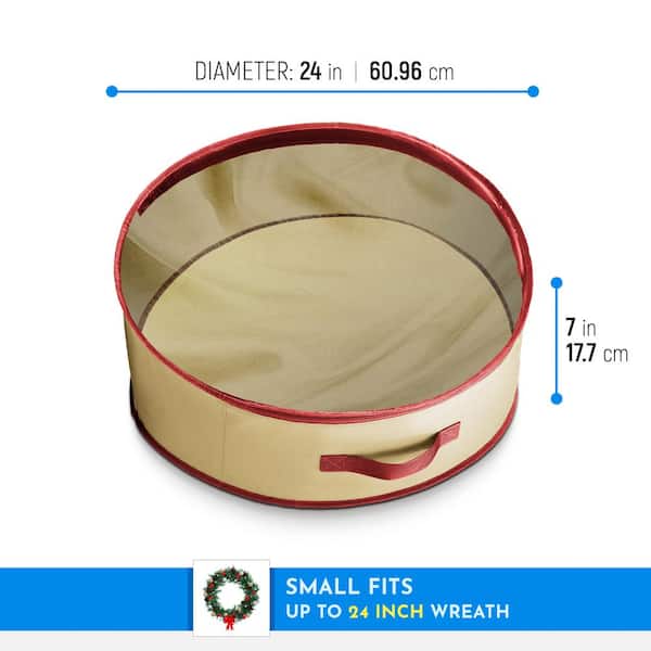 OSTO 24 Artificial Ivory with Clear Top Nonwoven Christmas