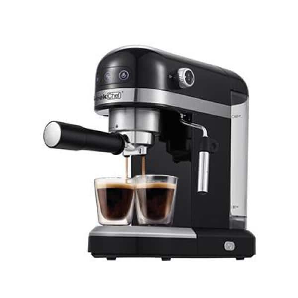 cadeninc 2-Cup Espresso 19-Bar Stainless Steel Machine GBK-LQW1-6582 - The  Home Depot