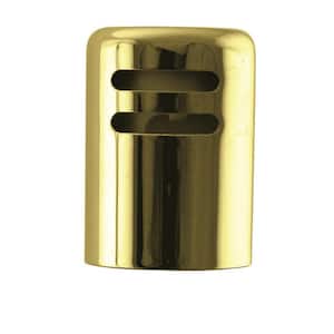1-5/8 in. Standard Brass Air Gap Cap Only, Polished Brass